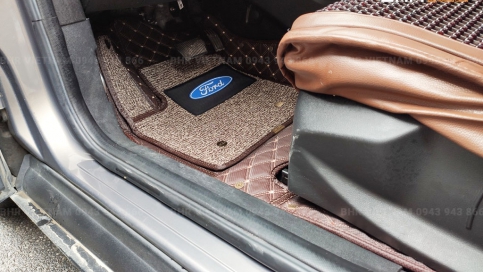 Thảm lót sàn ô tô 5D 6D Ford Focus giá rẻ tại xưởng, bảo hành tới 5 năm